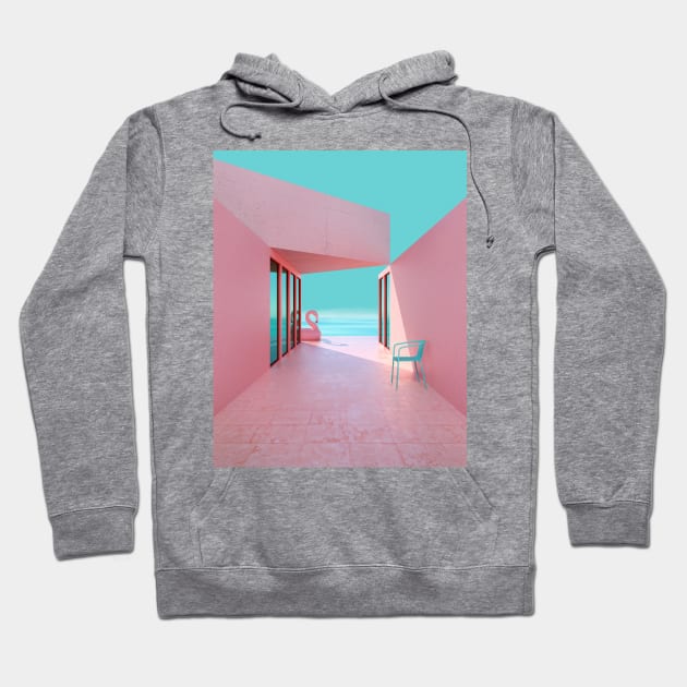 Beach House Hoodie by NineSidedShape